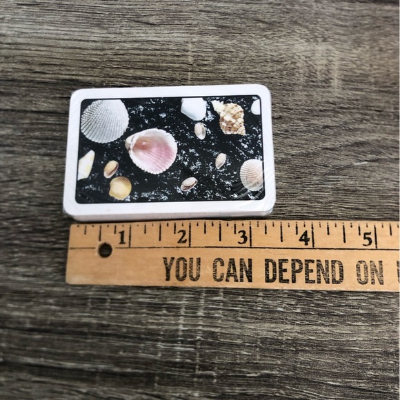 NOS Vtg Seashell Playing Cards Sets - Picture 5 of 9